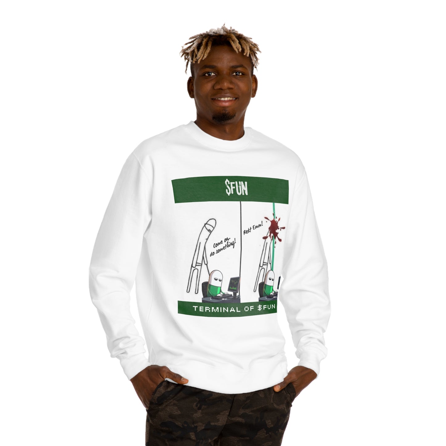 HODL or Die Trying - Terminal of Fun Sweater | Limited Edition